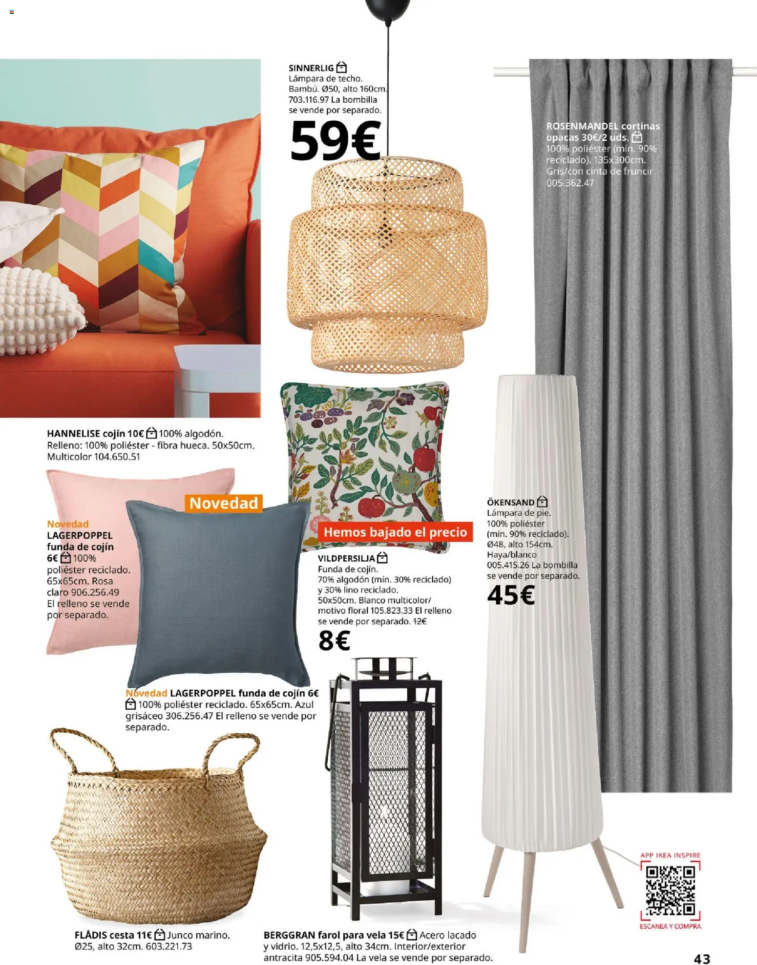 Catálogo IKEA Accesorios y decoración - Página de 43 - Válido desde 01/02/2026