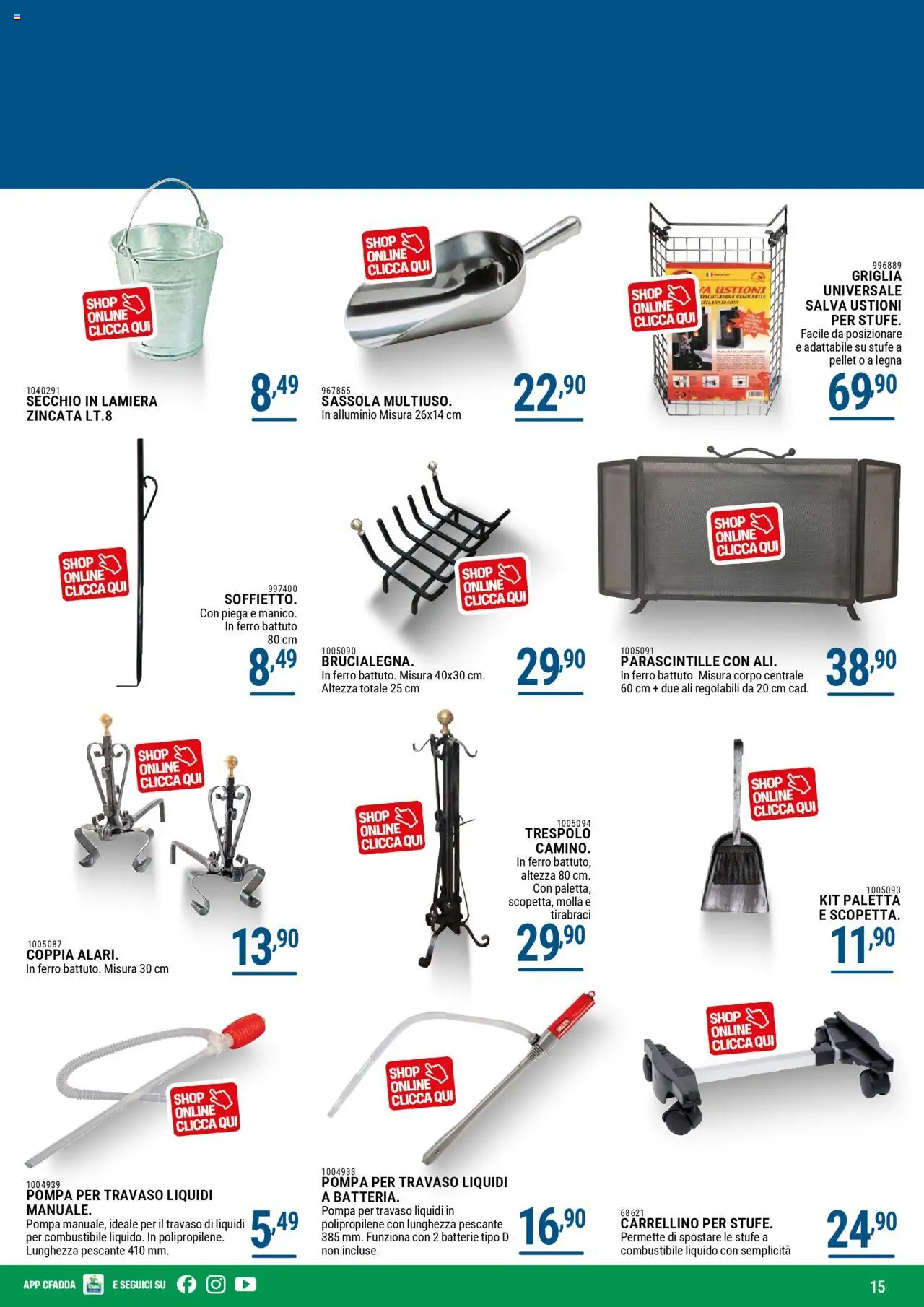 CFadda Riscaldamento catalogo - pagina 15 - valido dal 01/10/2025