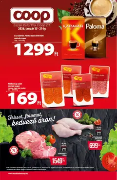 Előnézet COOP - Újság Észak Kelet Pro-Coop Zrt érvényes 2026.01.15.-tól