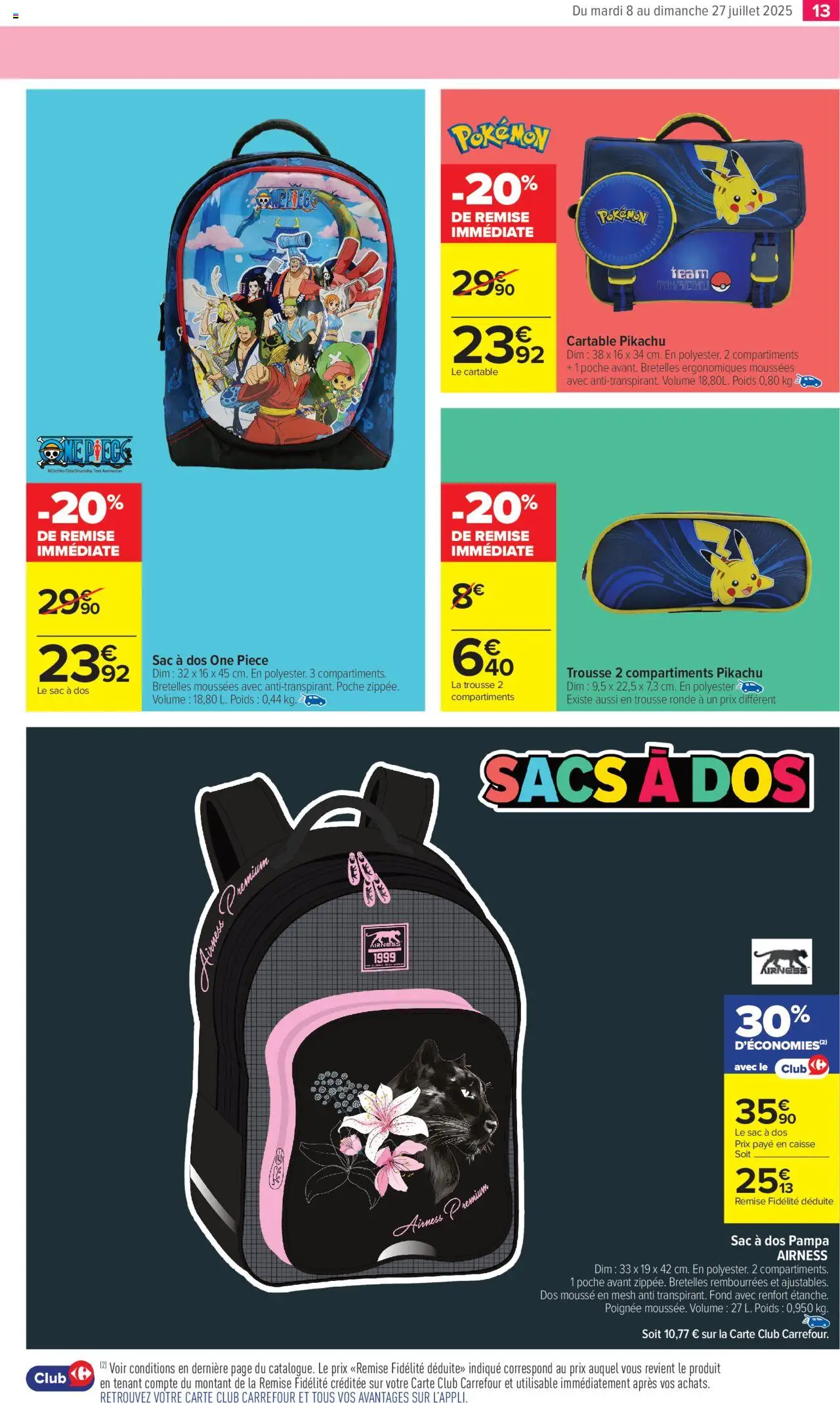 Carrefour Market 70% d'économies - page 15 - valable à partir du 08/07/2025