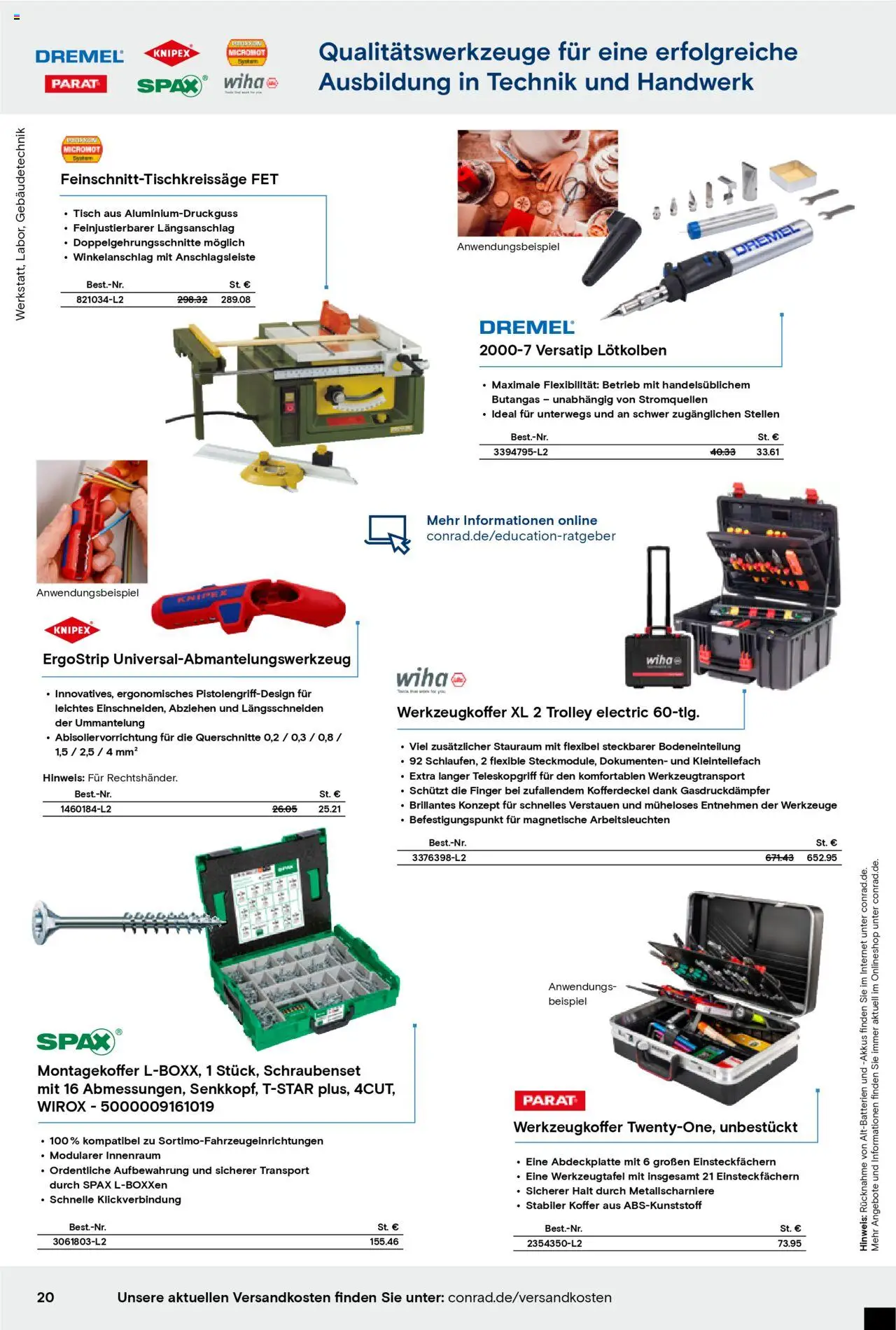 Conrad Education Katalog - Seite 20 - gültig ab 01.01.2025