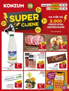 Konzum katalog od 15.10.2025