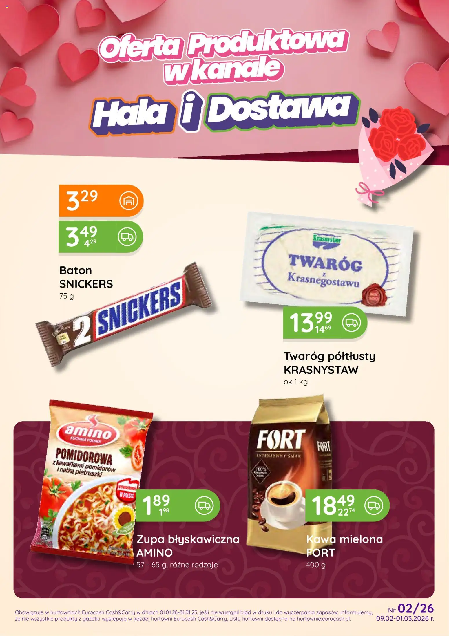 Eurocash Gazetka - Oferta Produktowa - strona 1- ważny od 09.02.2026
