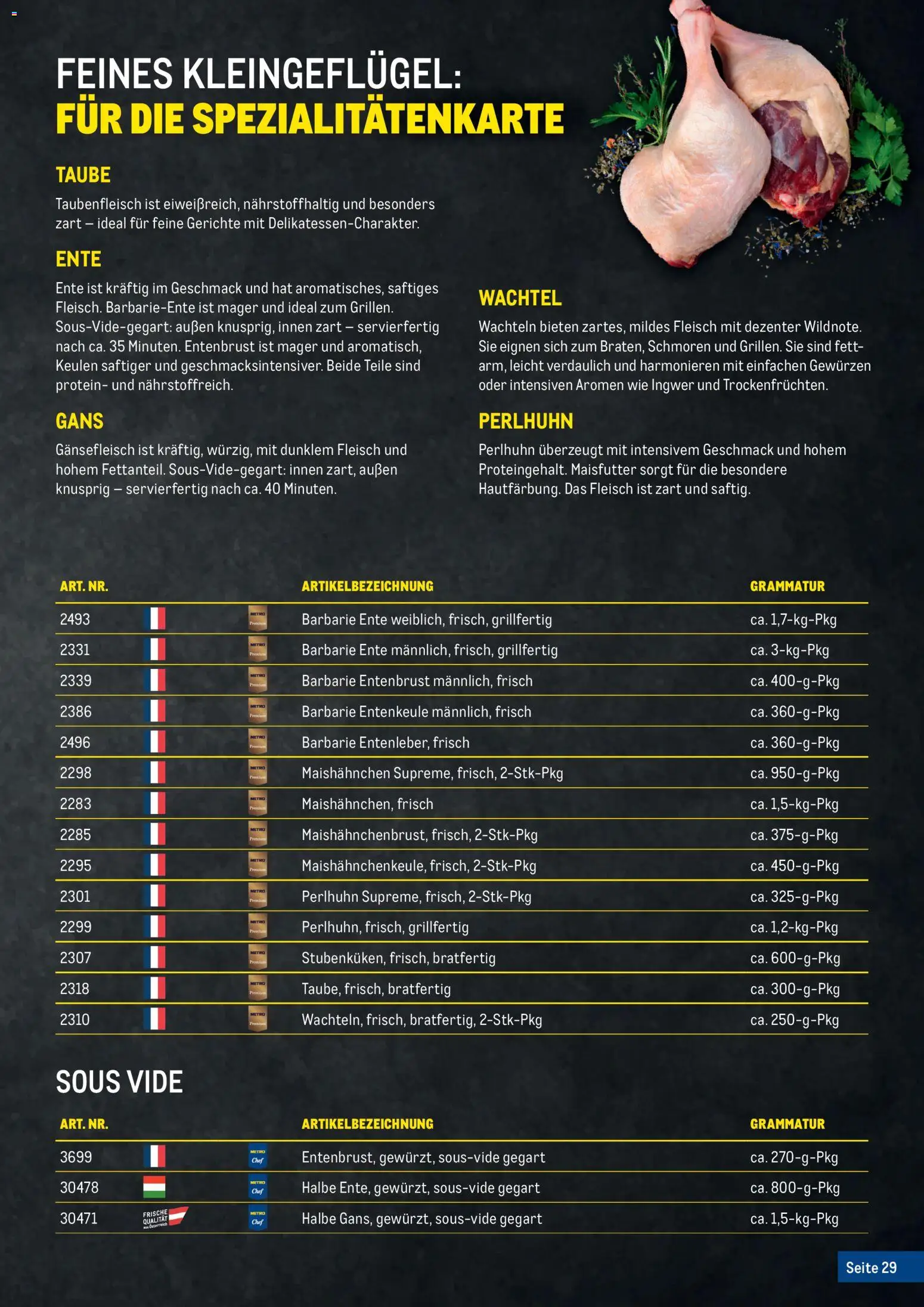 Metro Fleischkatalog - page 29- valid from 20.02.2026