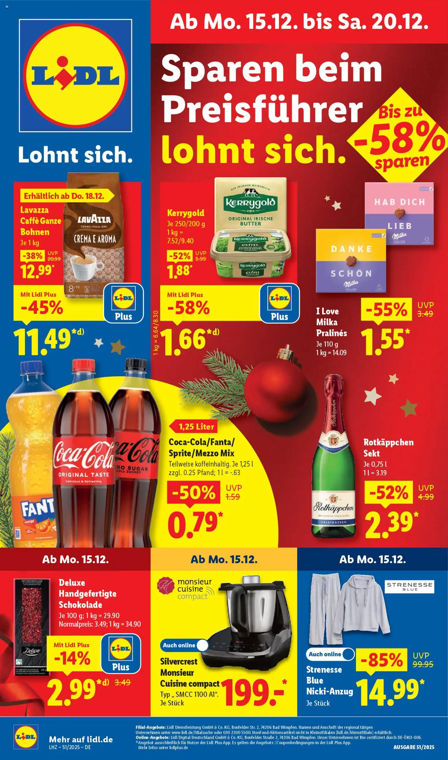 Lidl - Prospekt - Seite 1 - gültig ab 15.12.2025
