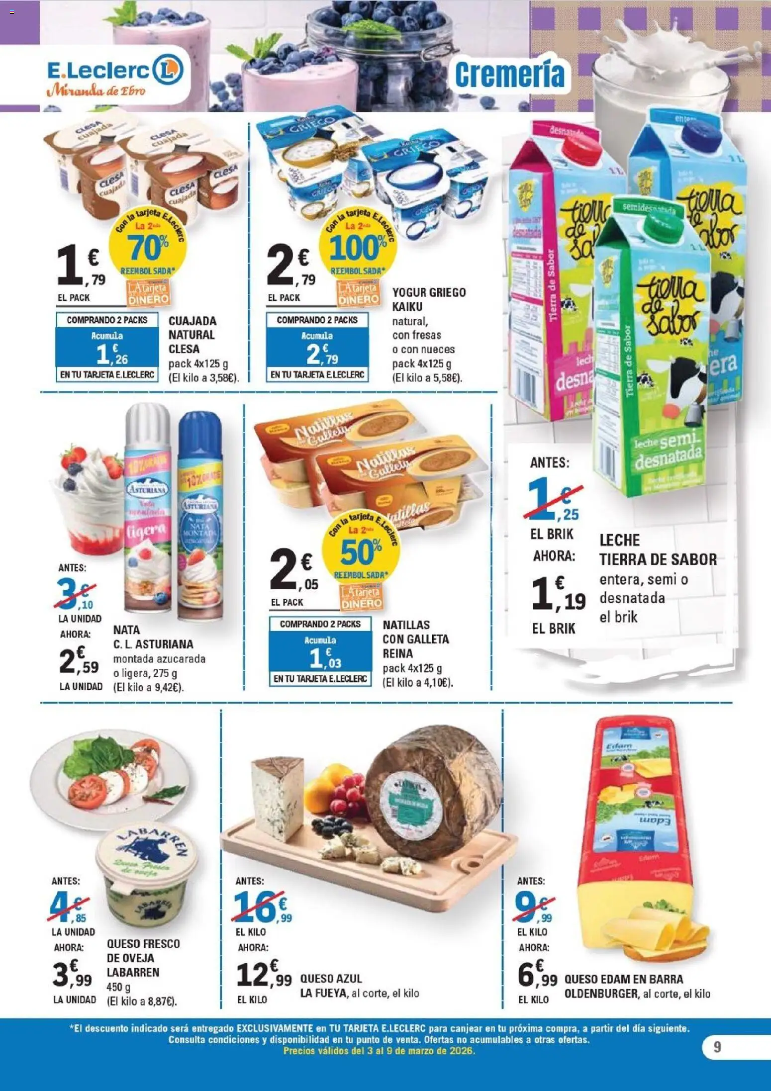 E.Leclerc - Miranda de Ebro - Página de 9 - Válido desde 03/03/2026