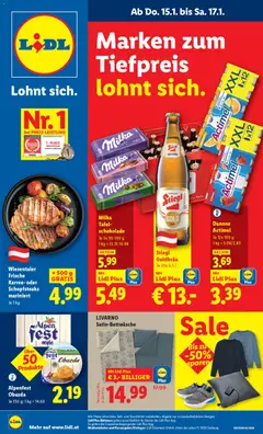 Vorschau Lidl Wien, Graz, Linz gültig ab 15.01.2026