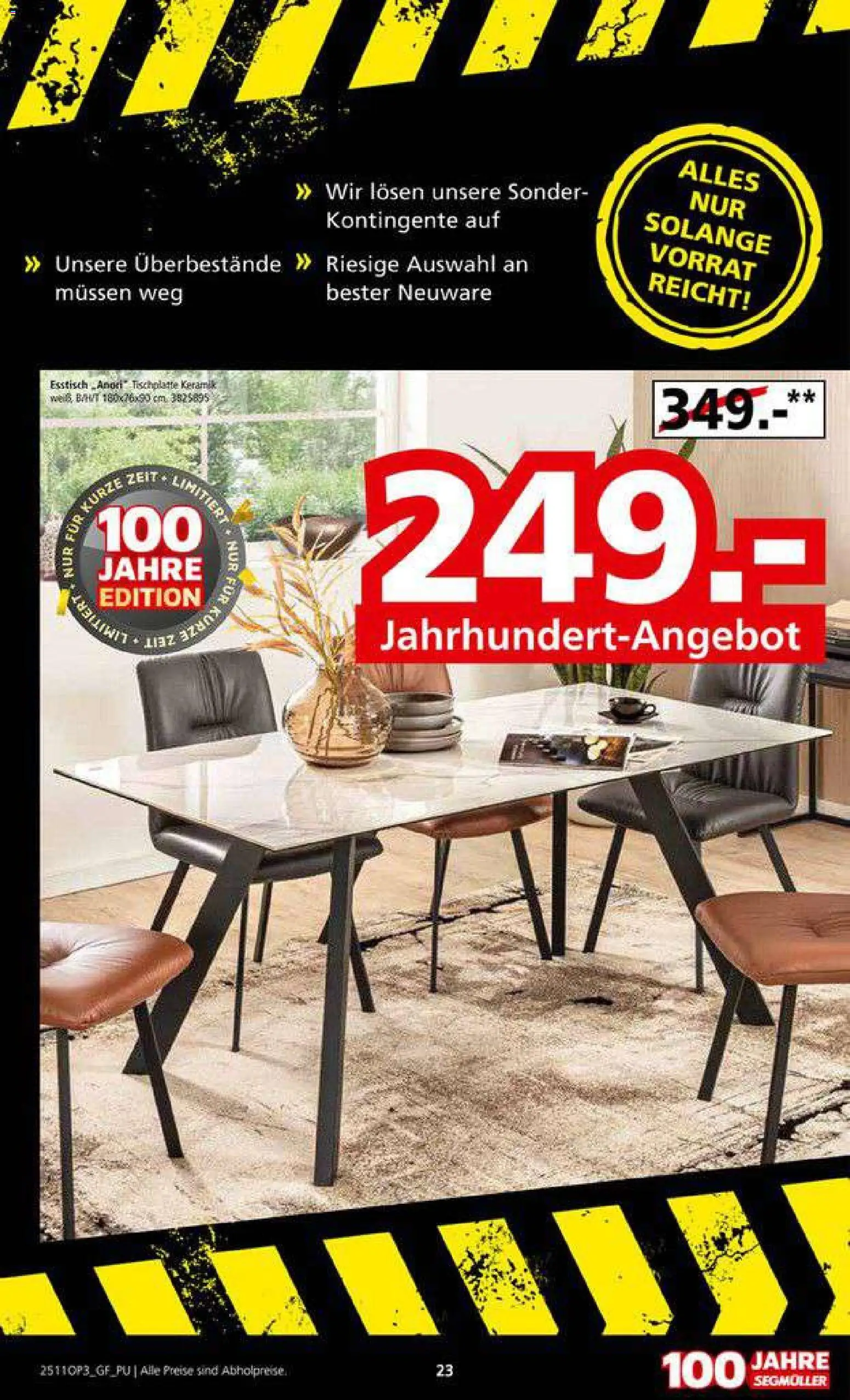 Segmüller Lagerausverkauf bei Segmüller - Seite 23 - gültig ab 22.11.2025