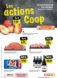 Vorschau Coop - Les actions de la semaine gültig ab 11.09.2025