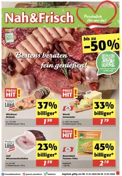 Vorschau Nah und Frisch Flugblatt gültig ab 21.01.2026