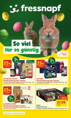 Vorschau Fressnapf Flugblatt gültig ab 04.03.2026