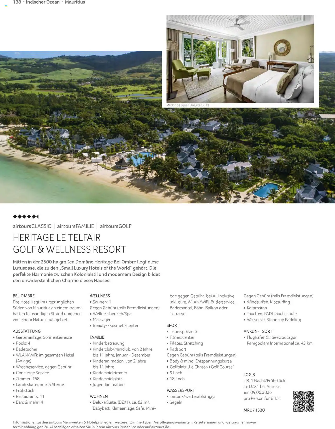 TUI airtours Katalog  Erstklassige Fernreisen 2025/26 - Seite 138 - gültig ab 01.11.2025