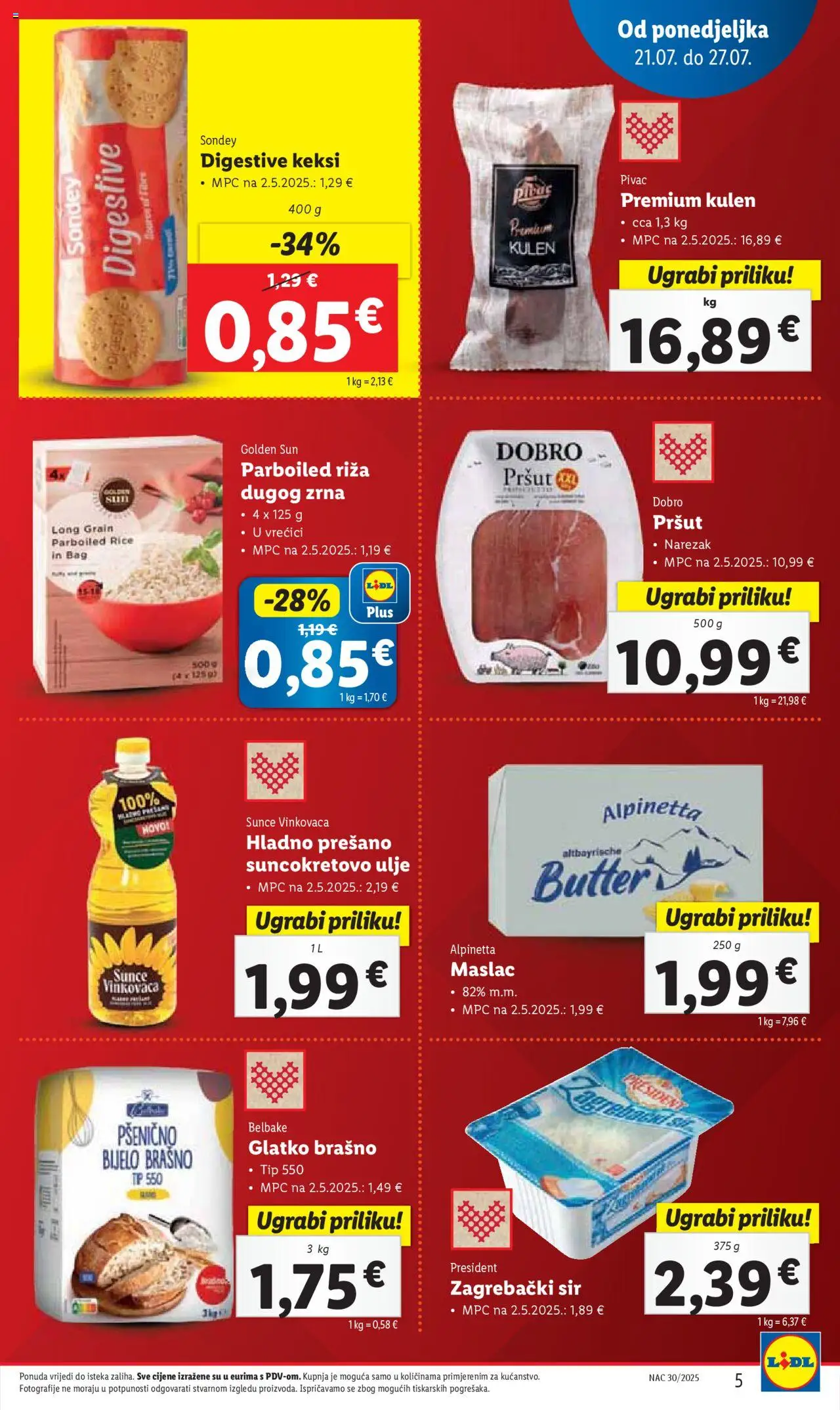 Katalog Lidl - stranica 5- važeći od 21.07.2025
