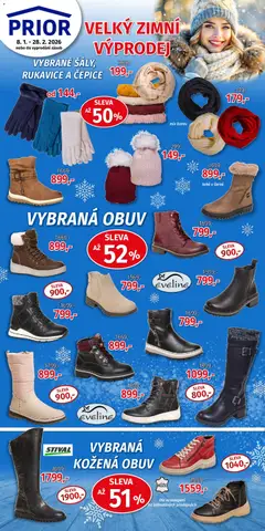 Náhled Prior - Akční Nabídka Obuvi platný od 08.01.2026