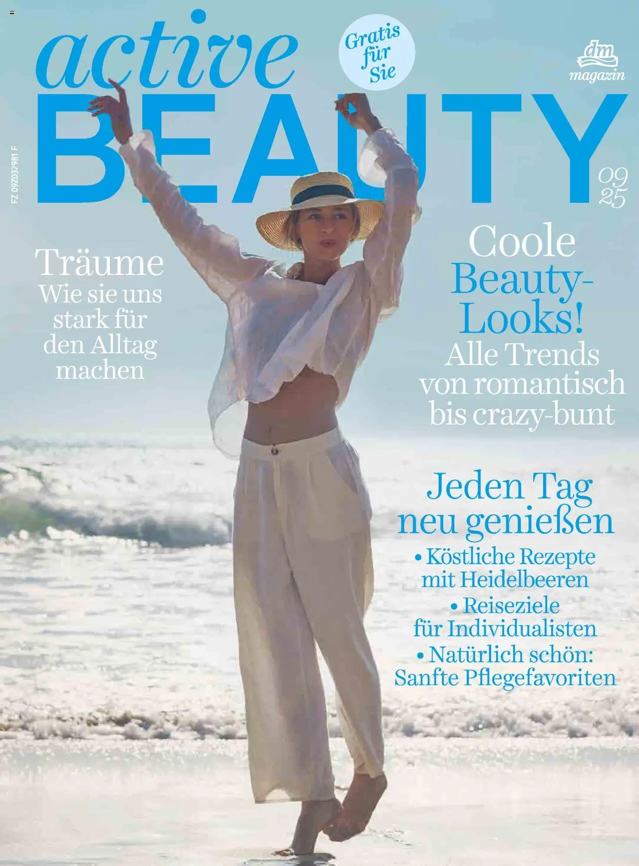 dm drogerie markt Active Beauty Magazin 09/2025 - Seite 1- gültig ab 10.09.2025
