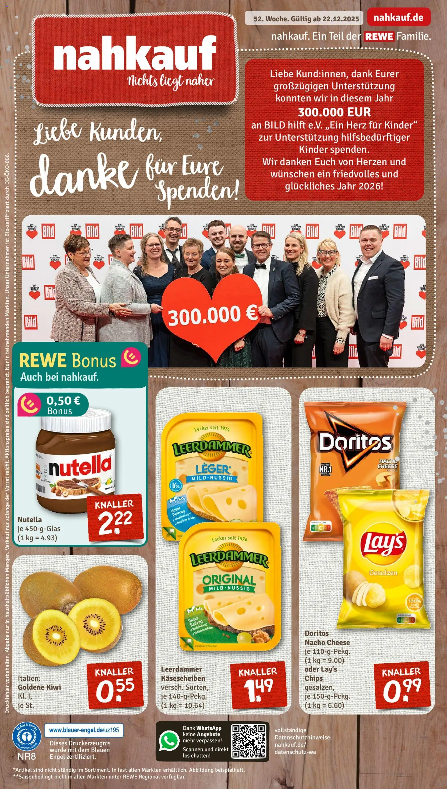 Nahkauf Prospekt - Seite 1 - gültig ab 21.12.2025