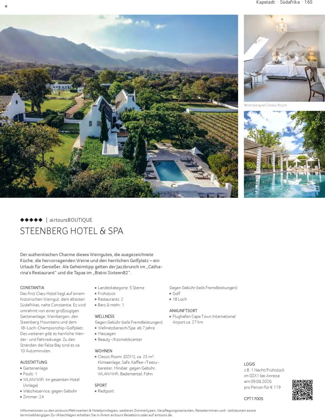 TUI airtours Katalog  Erstklassige Fernreisen 2025/26 - Seite 165 - gültig ab 01.11.2025