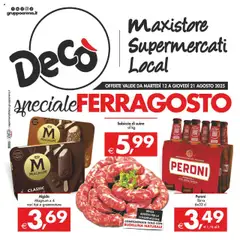 Anteprima Decò Maxistore, Supermercati, Local - Sicilia catalogo valida dal 12/08/2025