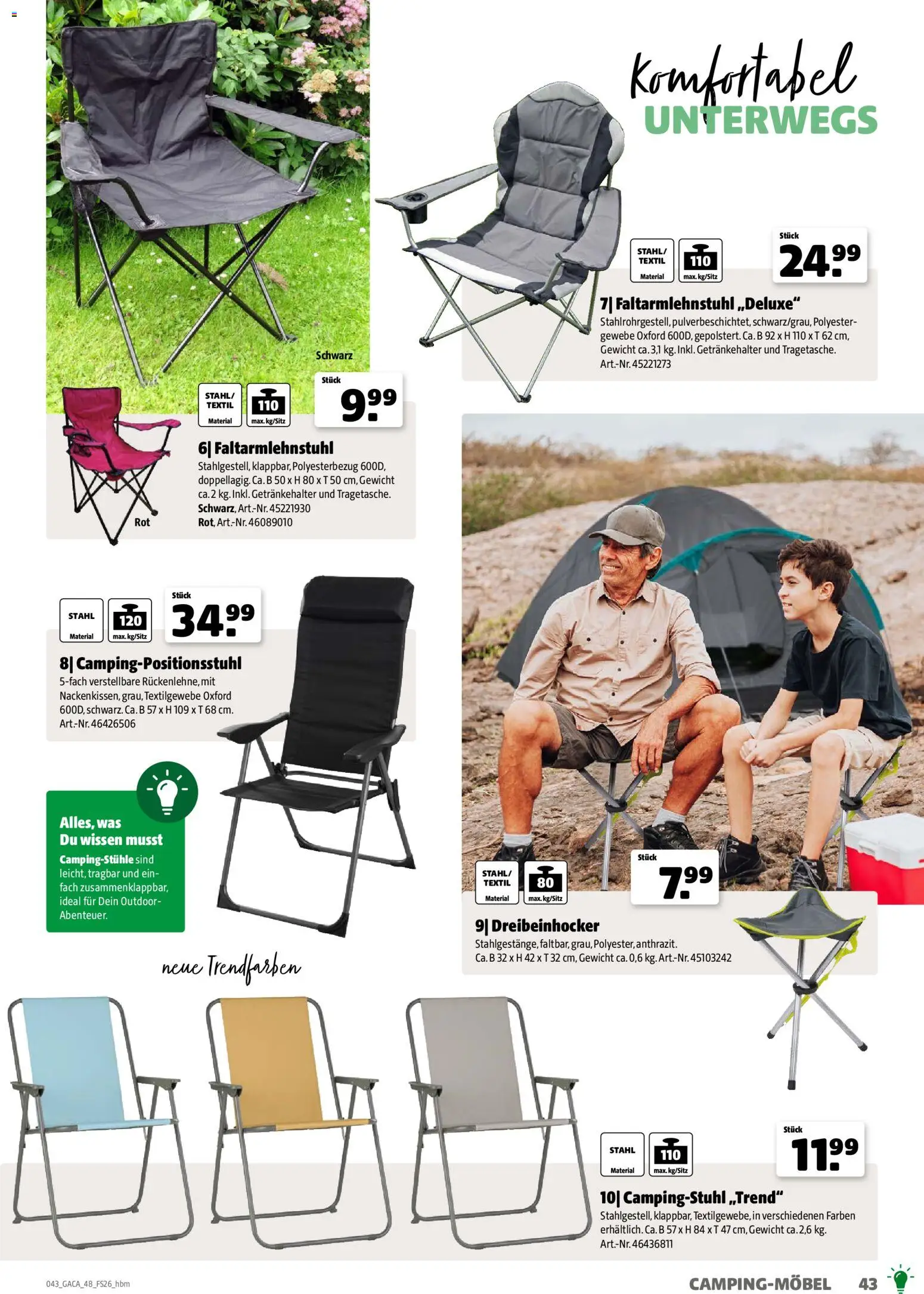 Hagebau Gartenmöbelsortiment - Seite 43 - gültig ab 02.03.2026