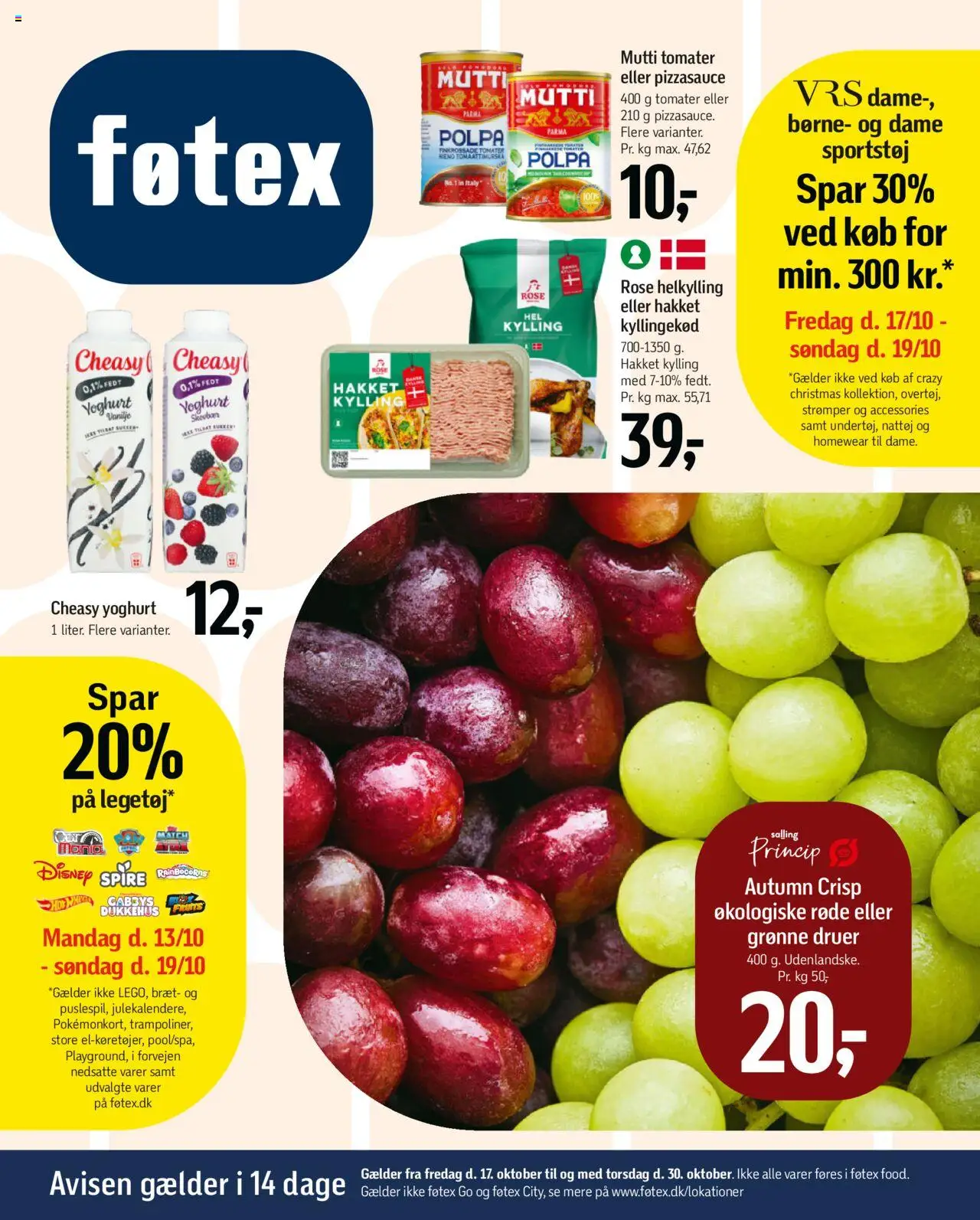 Føtex - Tilbudsavis - side 1- gyldig fra 17/10/2025