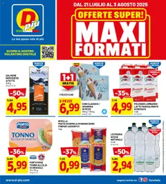 Anteprima Volantino D Più	 valida dal 21/07/2025