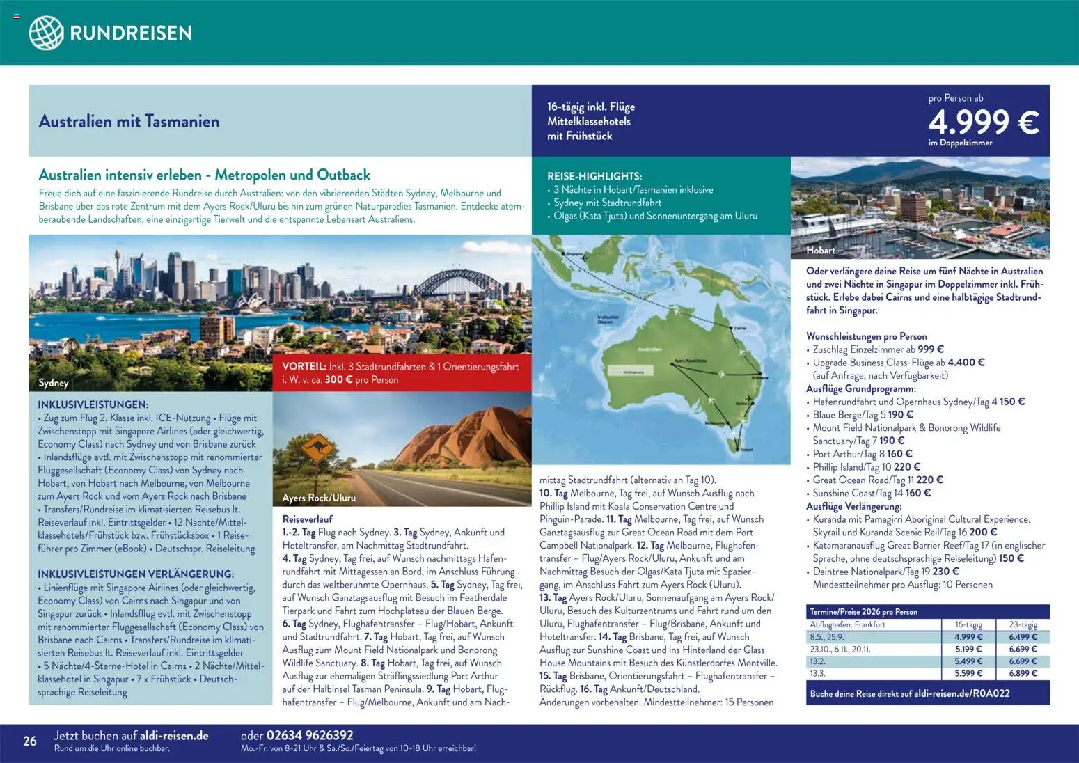 Aldi Reisen Unsere Traumreisen - Seite 26 - gültig ab 01.11.2025