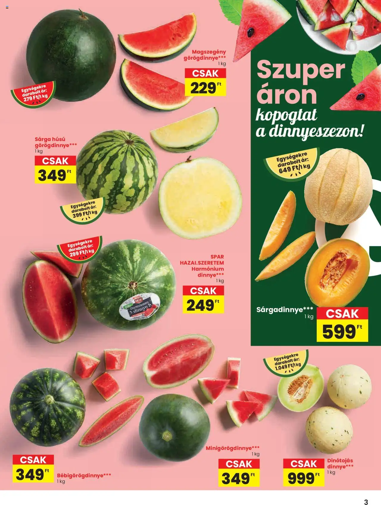 Spar Akciós újság - 3oldal - érvényes 2025.07.24.-tól