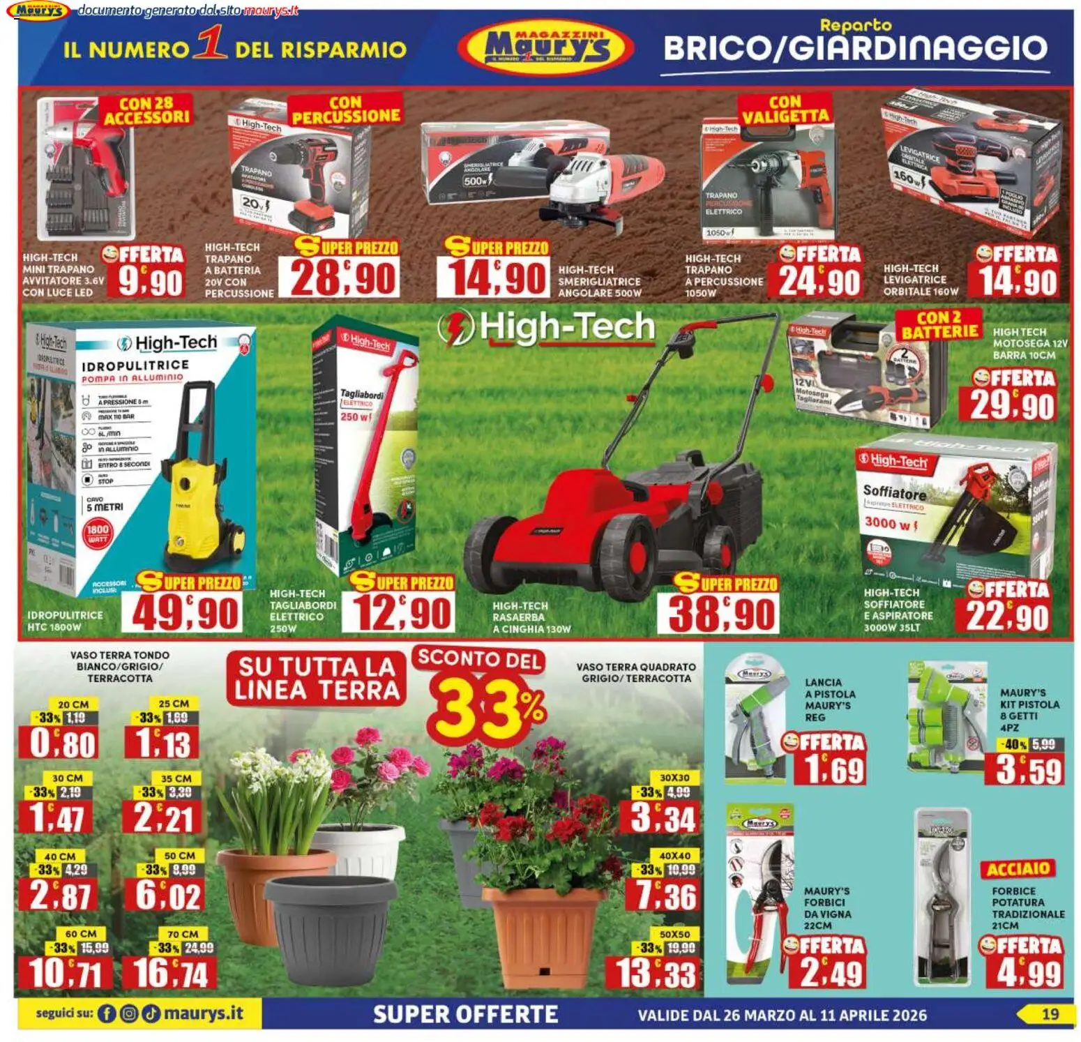 Maury's volantino - pagina 19 - valido dal 26/03/2026