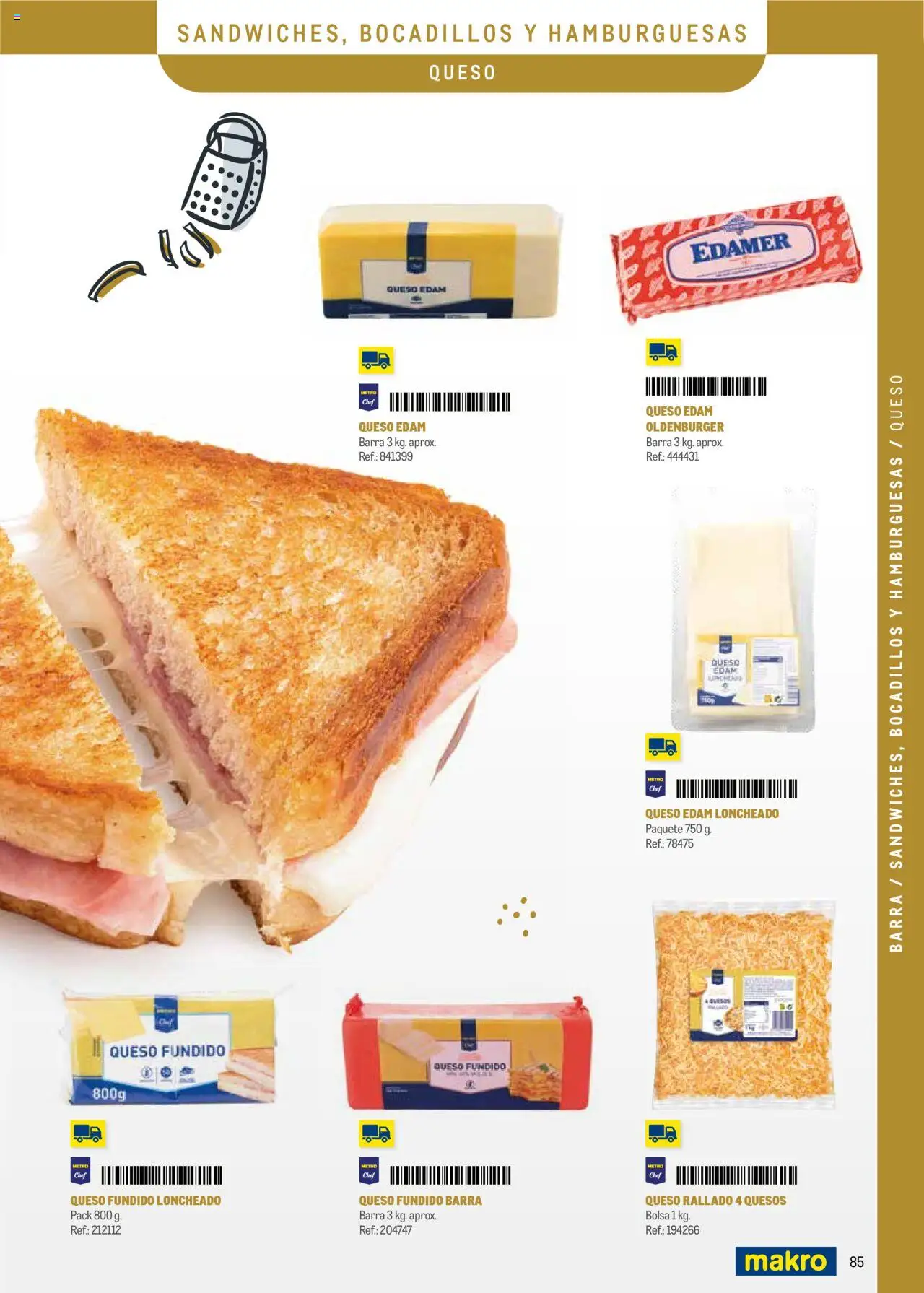 Makro - Menú y Barra Norte II - Página de 85 - Válido desde 08/09/2025