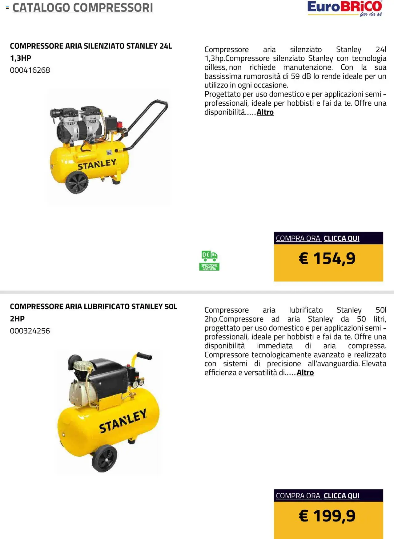 Eurobrico Compressori catalogo - pagina 20 - valido dal 23/07/2025