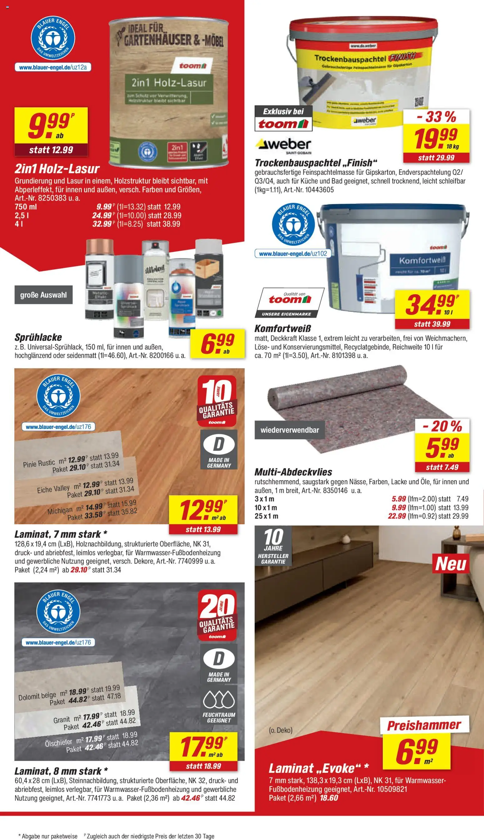 Toom Baumarkt Prospekt 	 - Seite 24 - gültig ab 18.04.2026