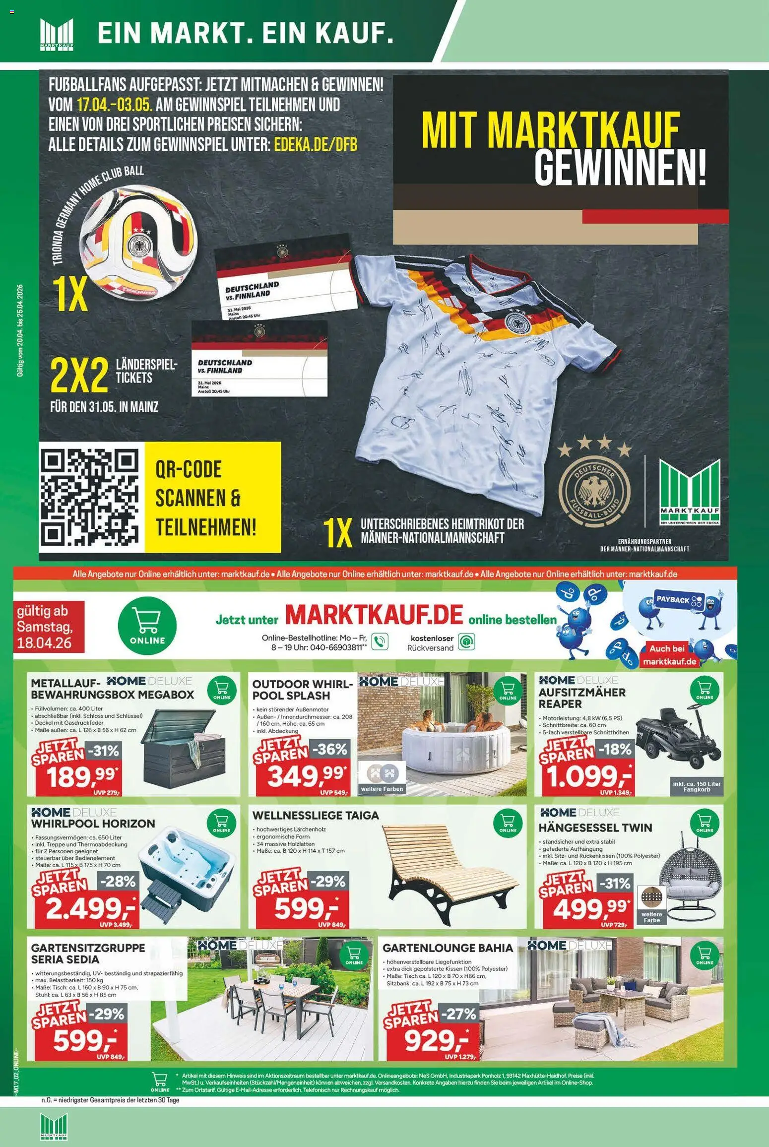 Marktkauf Prospekt 	 - Seite 2 - gültig ab 20.04.2026