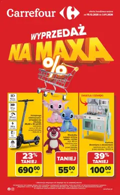 Podgląd Carrefour Gazetka - Wyprzedaż ważny od 15.12.2025