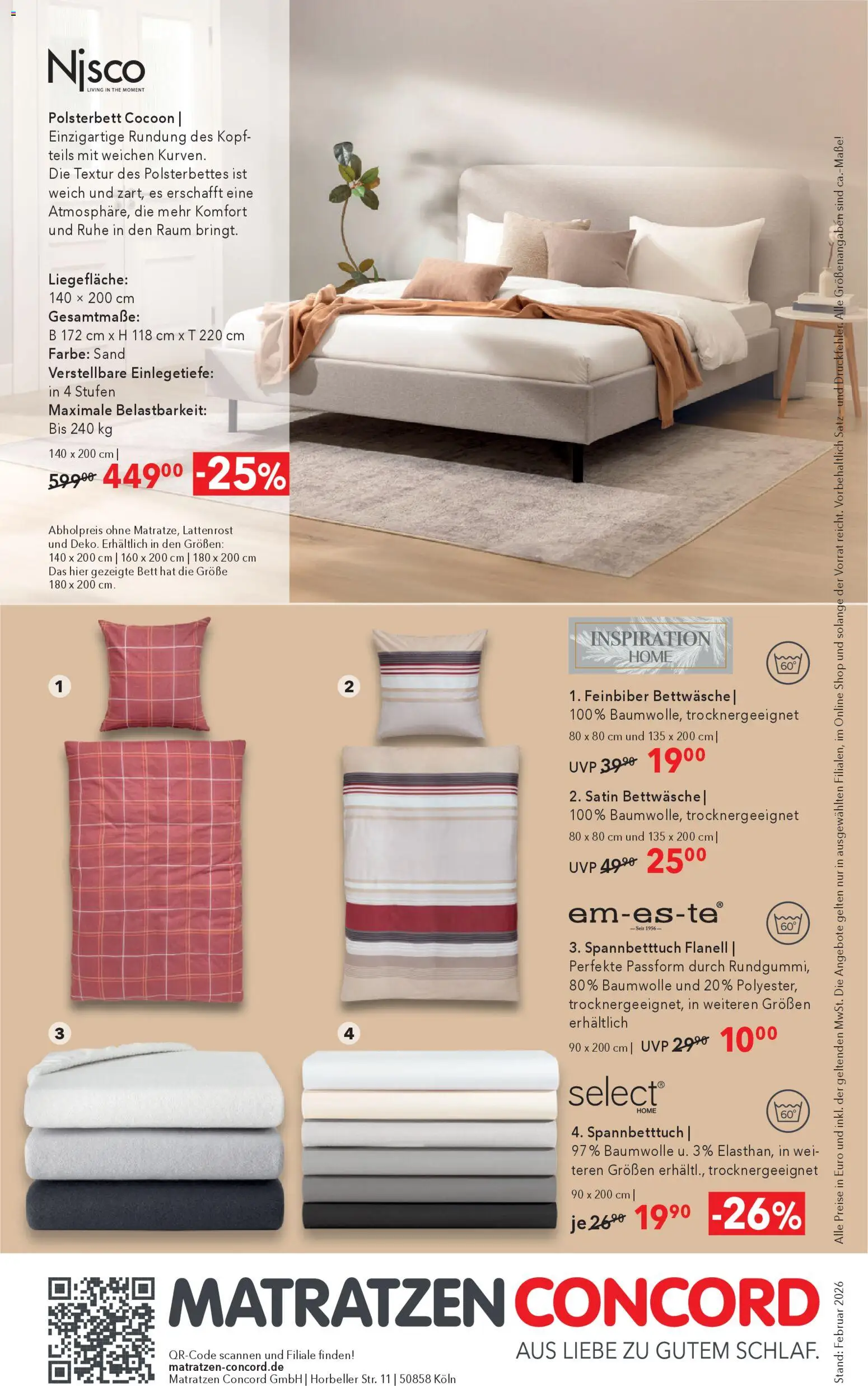 Matratzen Concord Prospekt - Seite 8 - gültig ab 25.02.2026