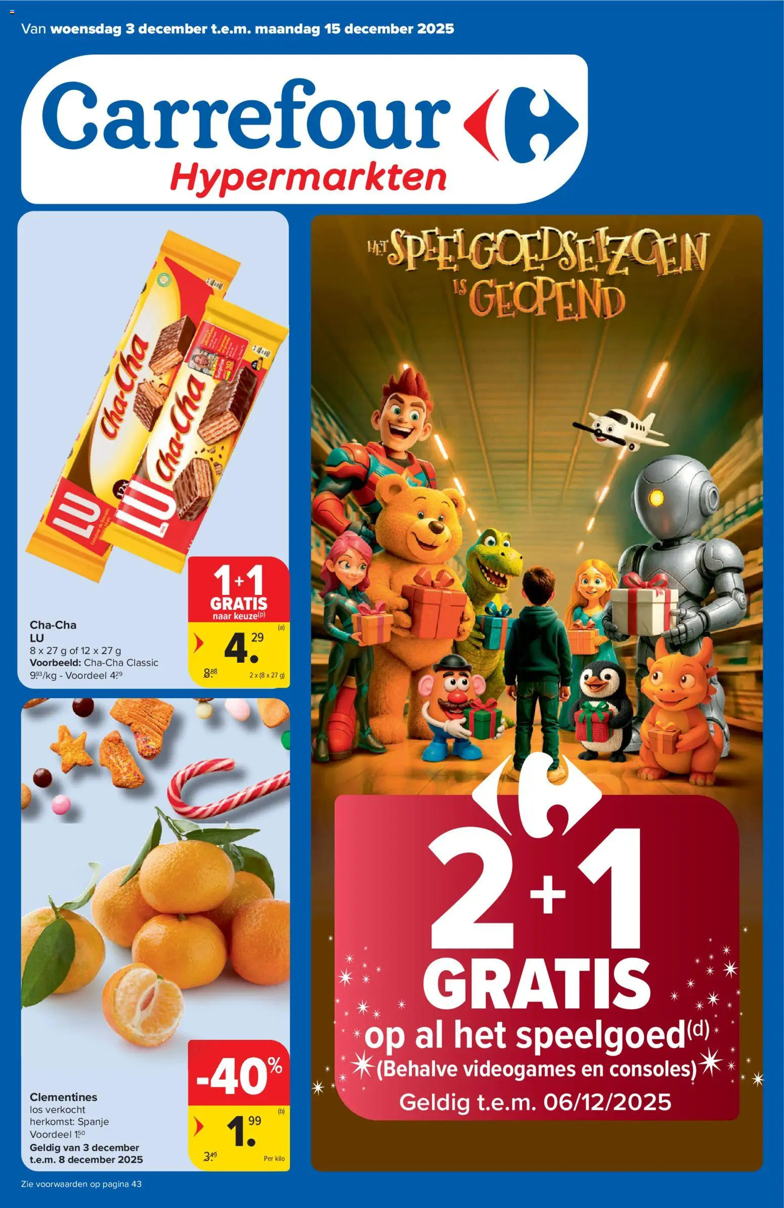 Carrefour folder  - pagina 1- geldig vanaf 03/12/2025