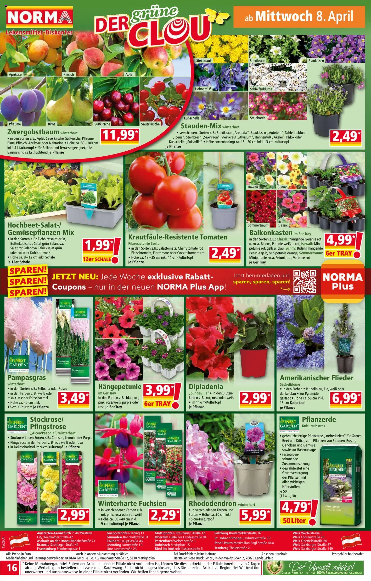 Norma Flugblatt - page 16- valid from 07.04.2026