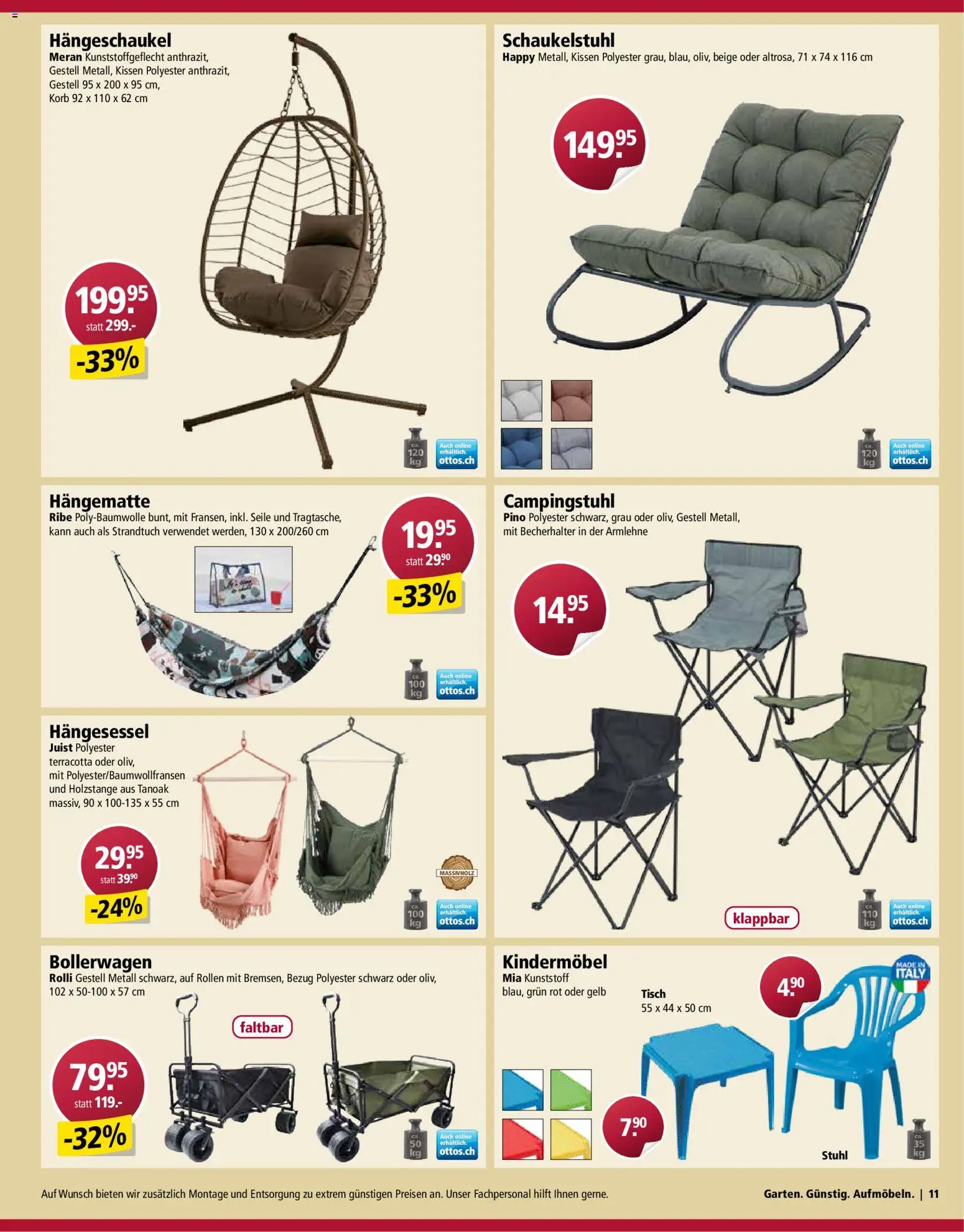 Otto's Aktionen Gartenmöbel - page 11- valid from 03.03.2026