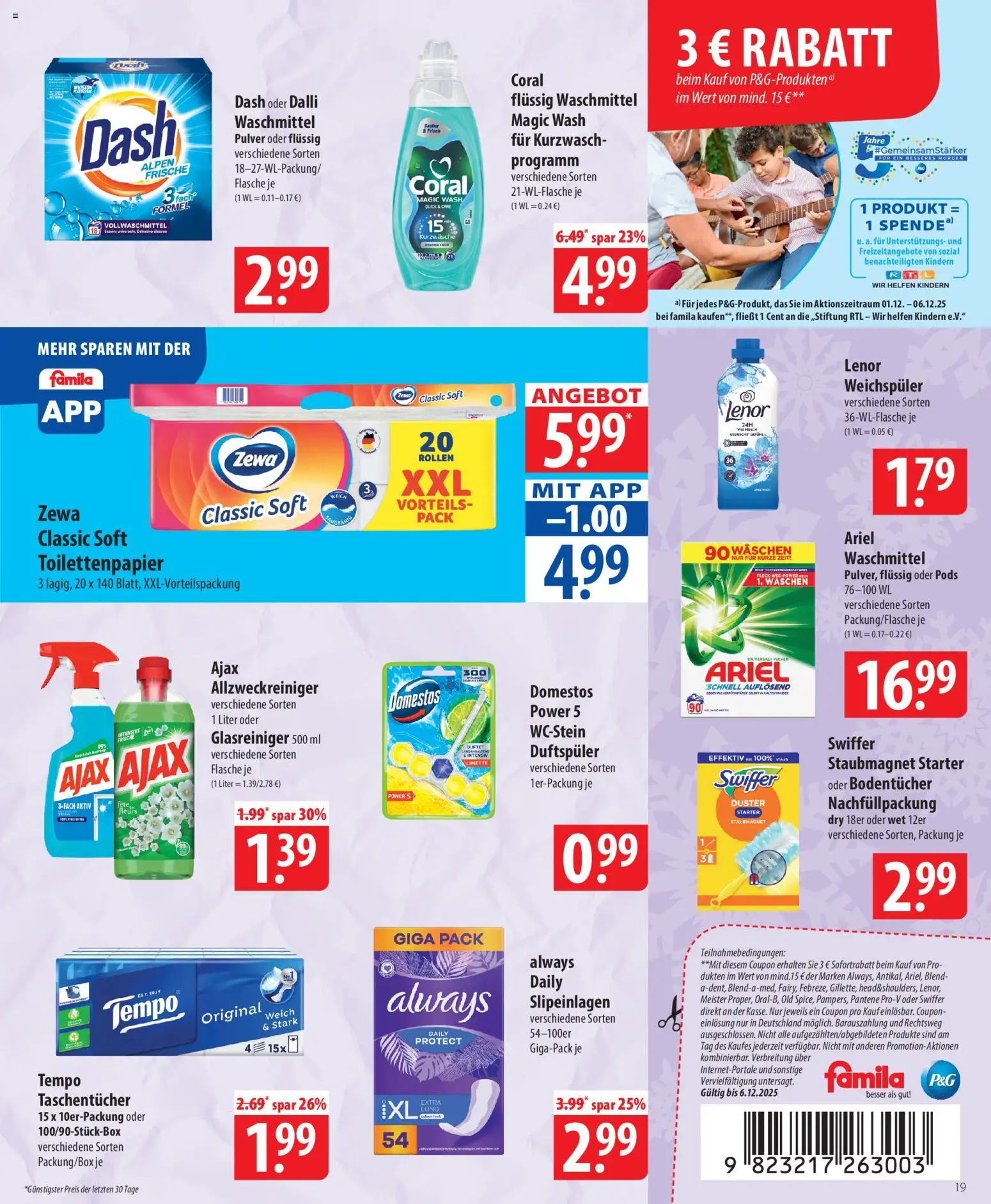 Famila Prospekt 	 - Seite 19 - gültig ab 01.12.2025