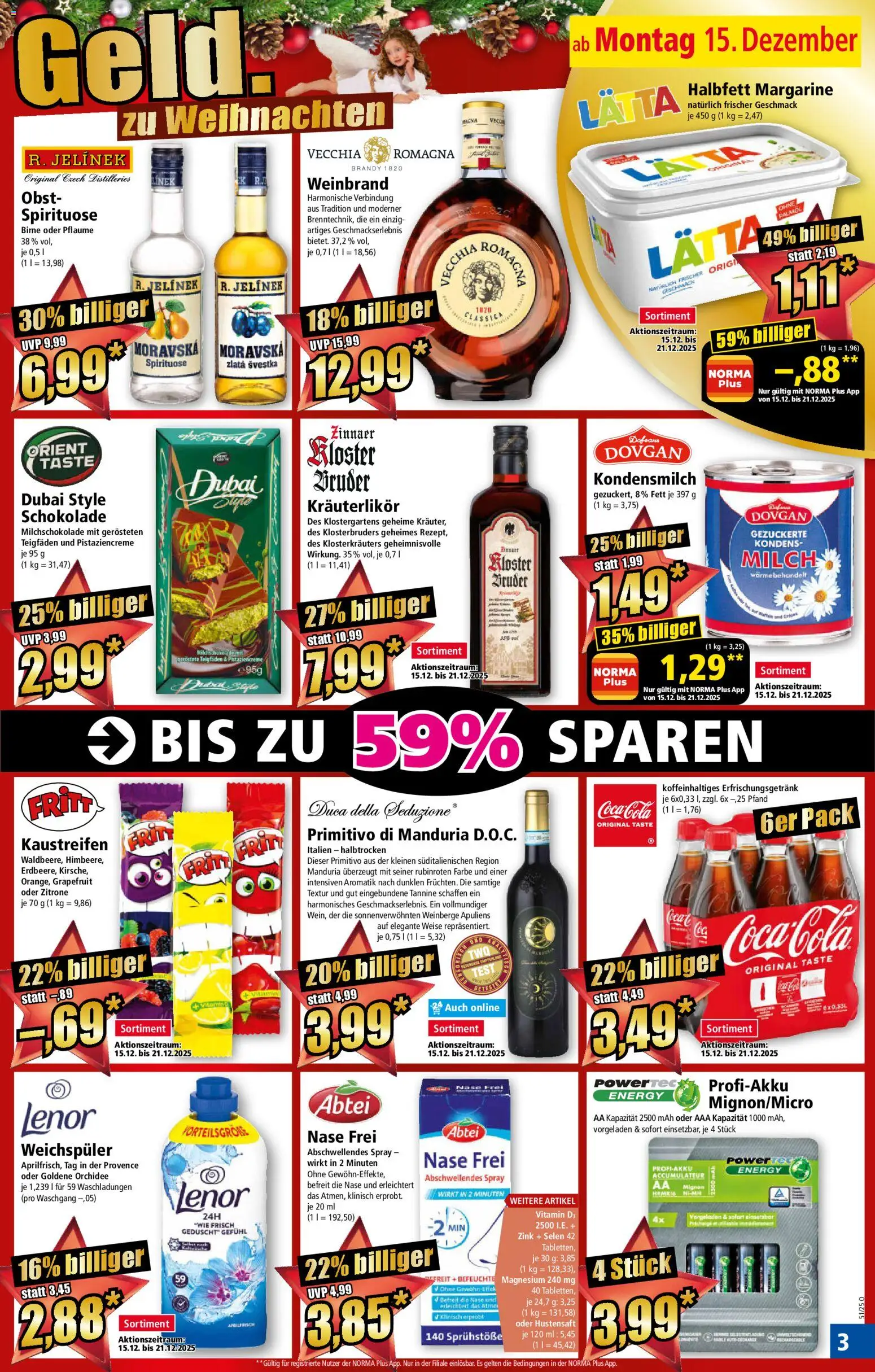 Norma Prospekt 	 - Seite 3 - gültig ab 15.12.2025