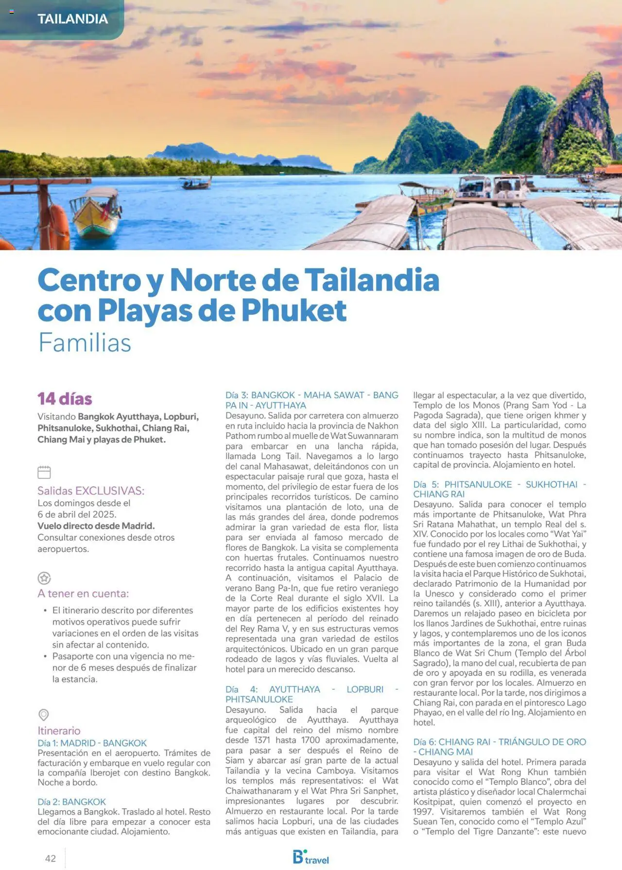B the travel brand Asia 2025 - Página de 42 - Válido desde 15/11/2024