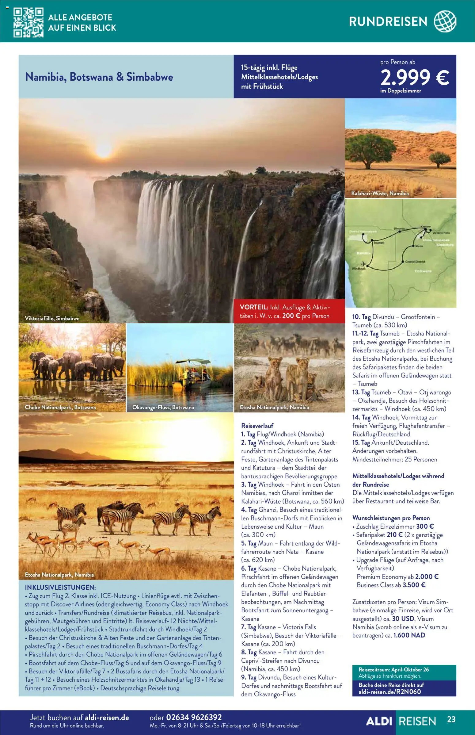 Aldi Reisen  Reisemagazin - Seite 23 - gültig ab 01.12.2025
