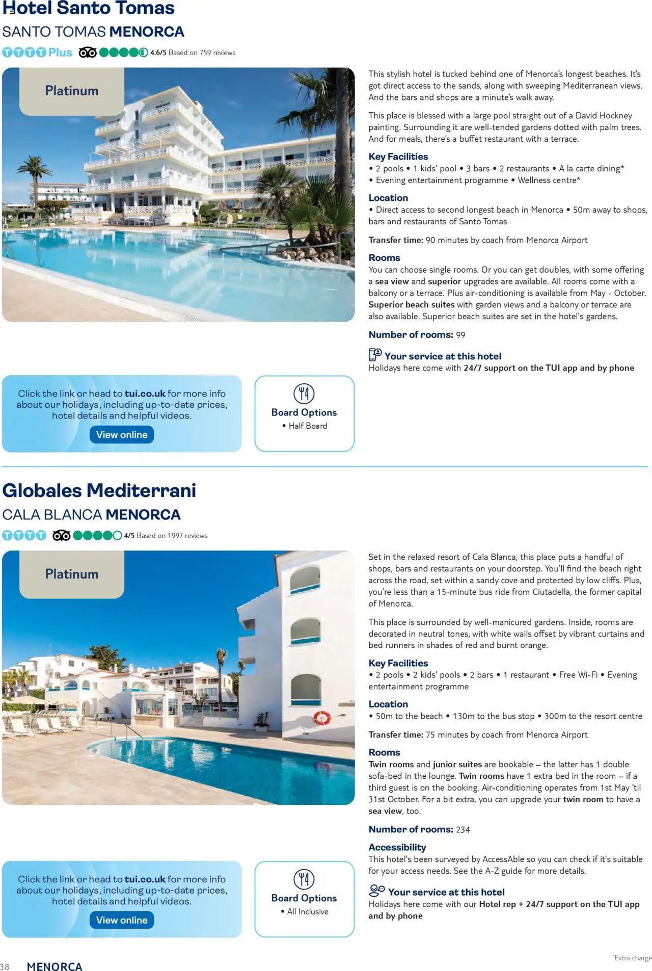 TUI - Premium Collection NOVEMBER 2025 – APRIL 2027 - page 38- valid from 01/11/2025
