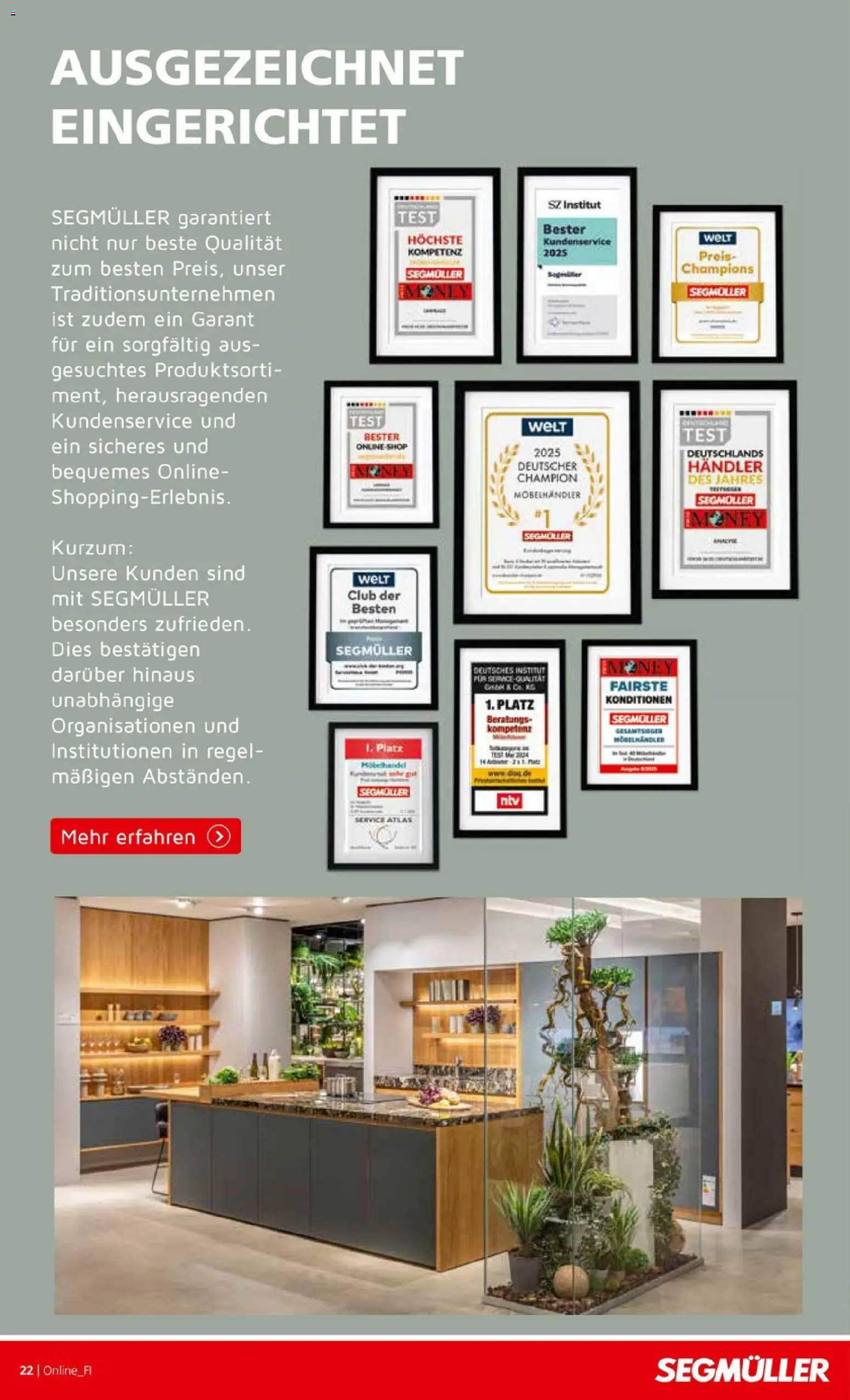 Segmüller Küchen Spezial - Seite 22 - gültig ab 01.11.2025