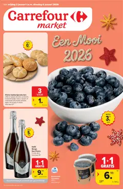 Carrefour market folder week 1 geldig vanaf 02/01/2026