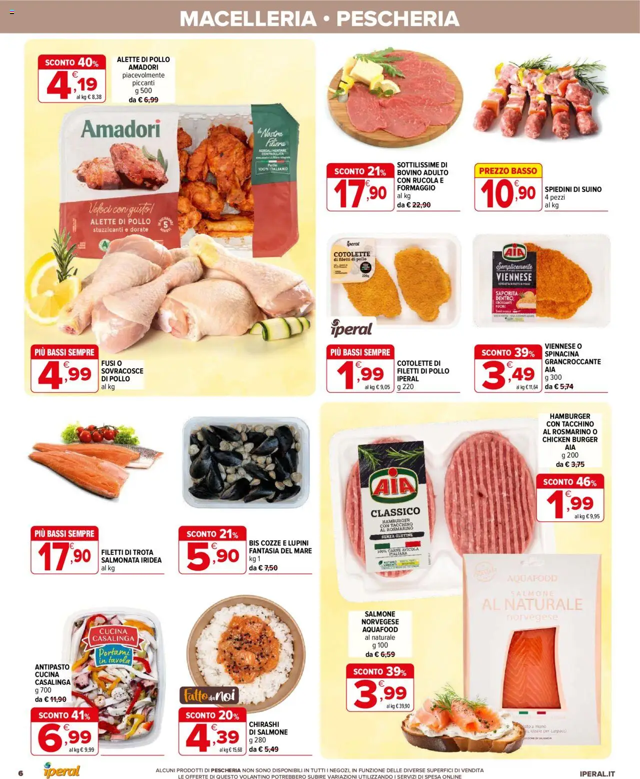 Volantino Iperal	 - pagina 6 - valido dal 16/07/2025