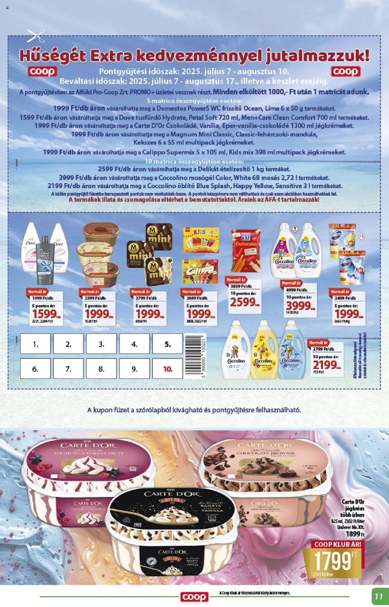 COOP - Szuper Plusz / Alföld Pro-Coop Zrt. - 11oldal - érvényes 2025.07.24.-tól