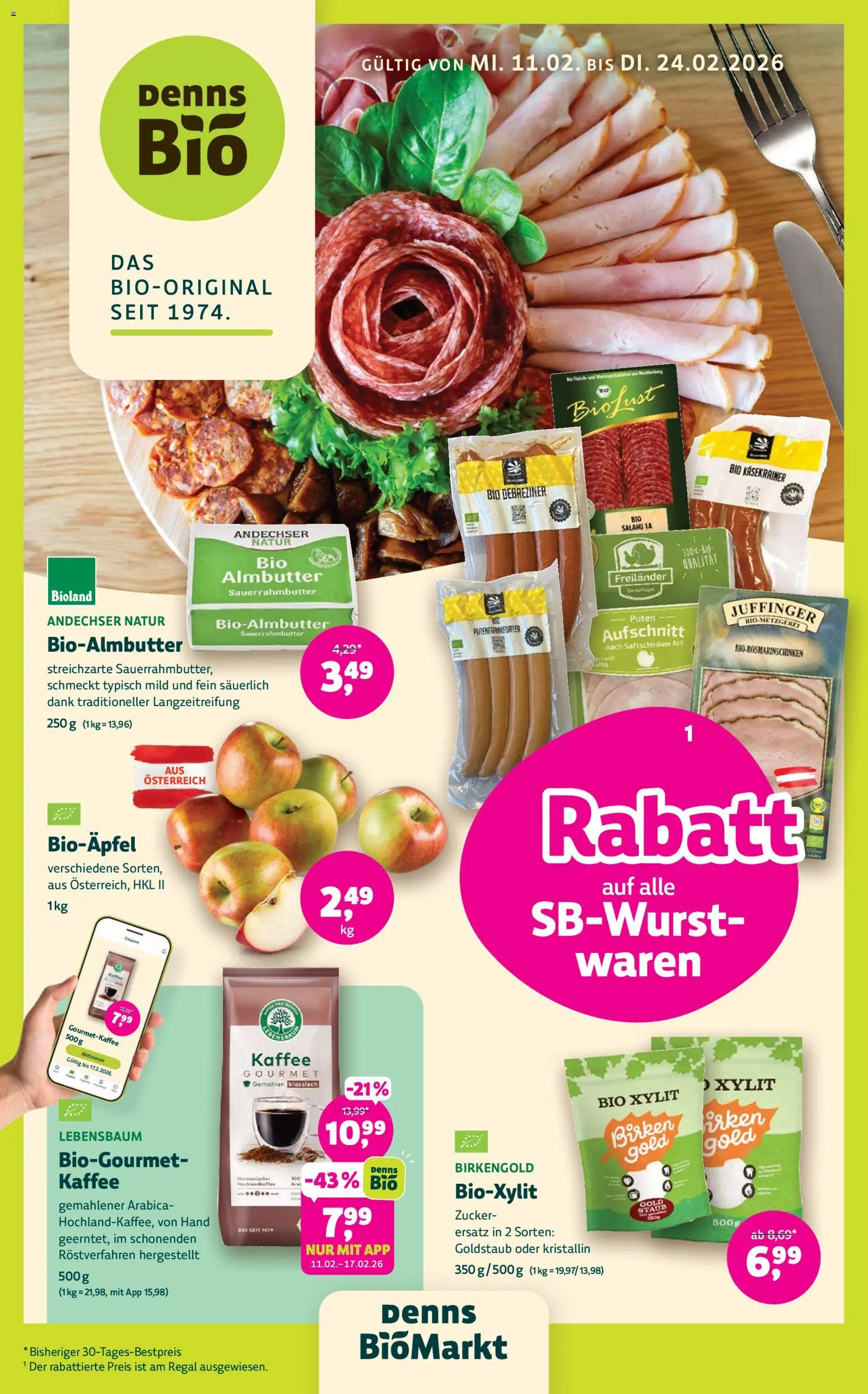 Denns BioMarkt Angebote - Seite 1- gültig ab 11.02.2026