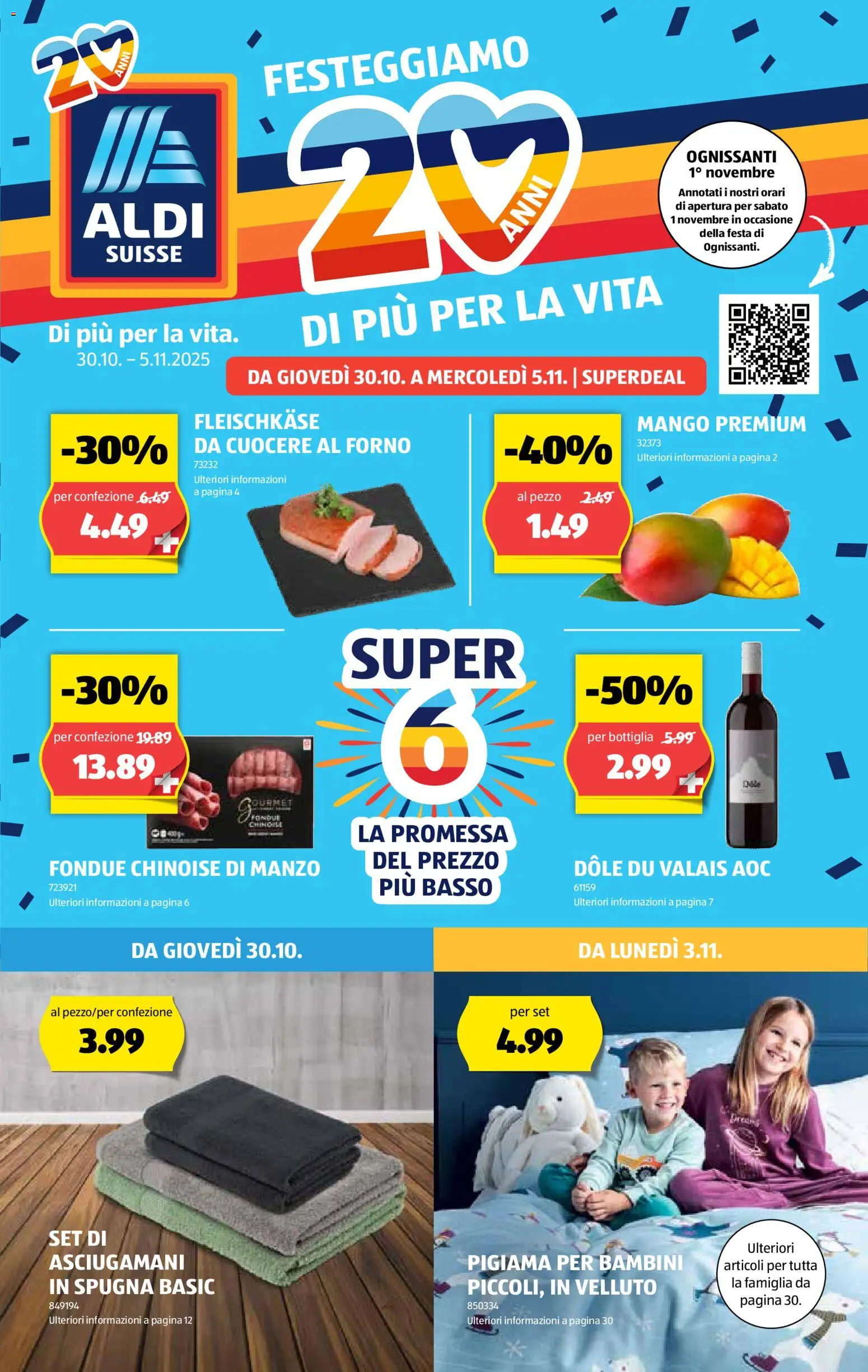 Aldi Aktionen IT - Seite 1- gültig ab 30.10.2025
