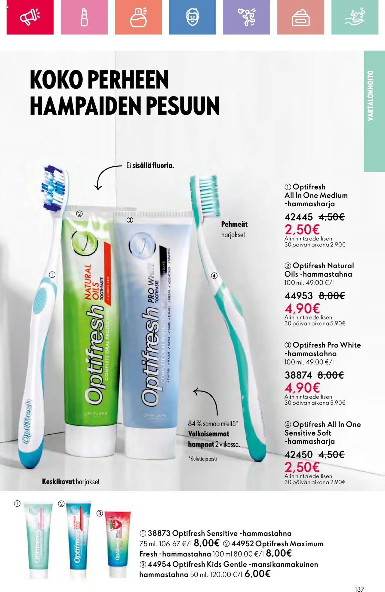 Oriflame Esite 10 - sivu 137- voimassa alkaen 13/07/2025