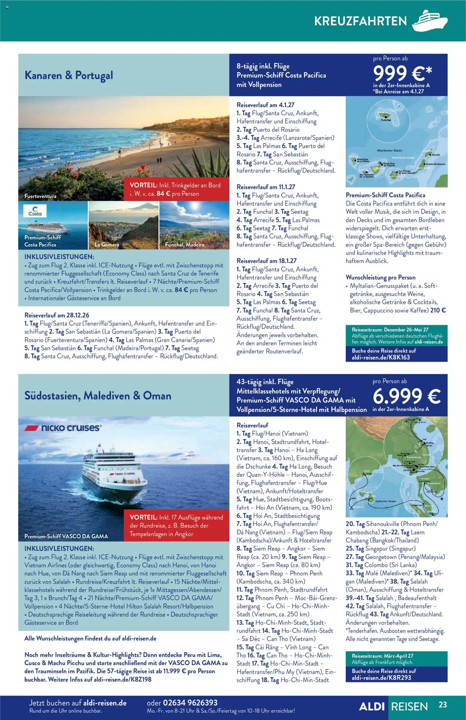 Aldi Reisen Prospekt 	 - Seite 23 - gültig ab 01.03.2026